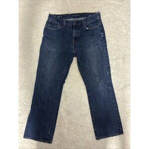 Tommy Hilfiger Boot Semi-Evasee Mens Jeans 32X30 Dark Wash Denim